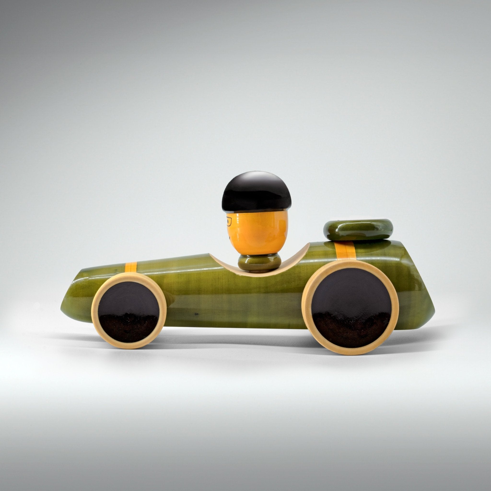 wooden car