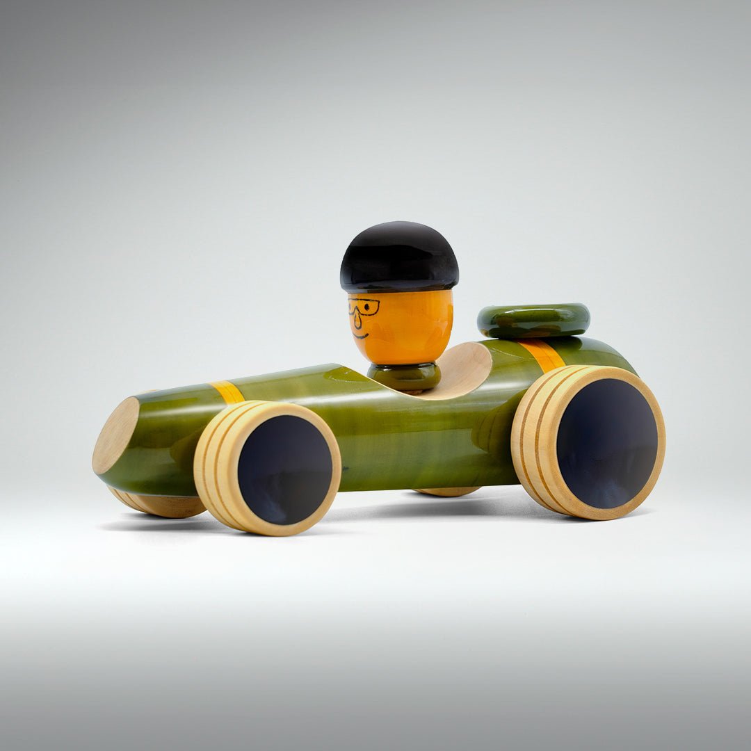 wooden car