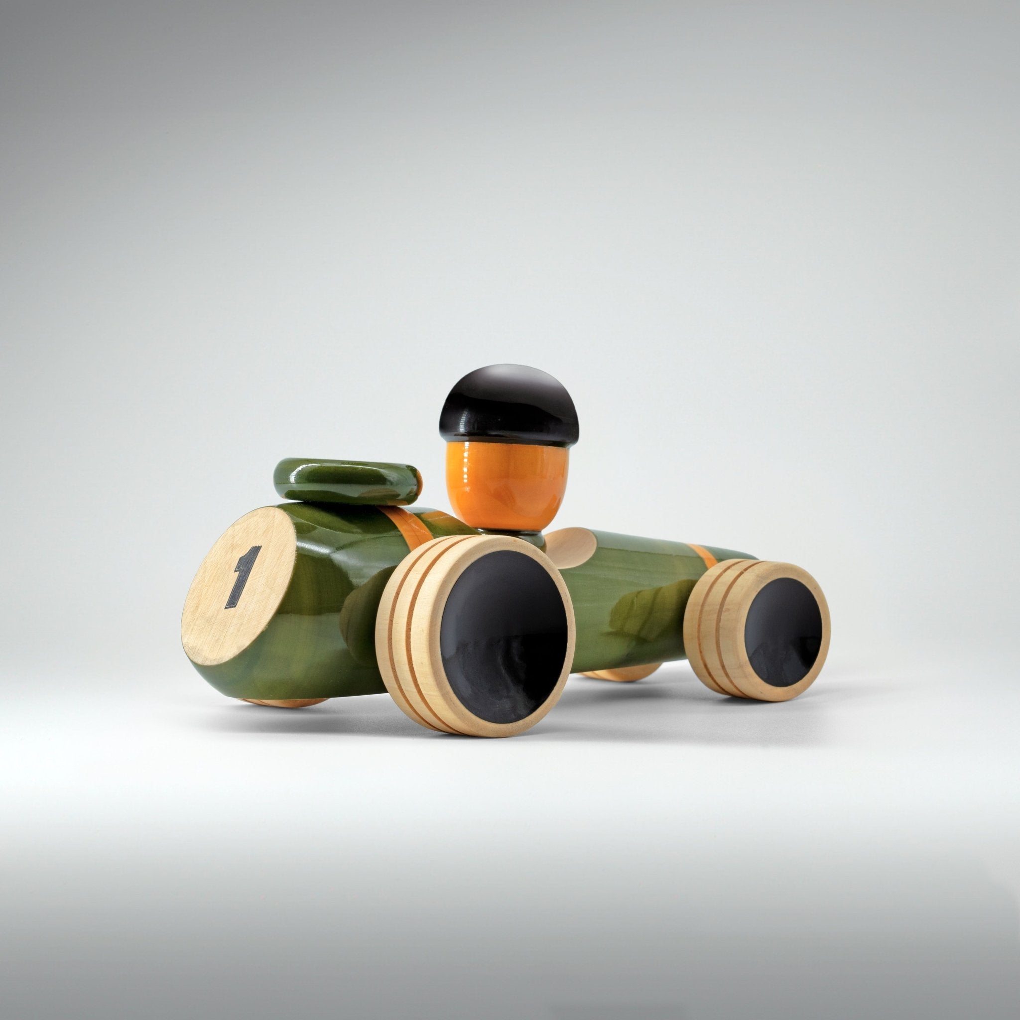 wooden car