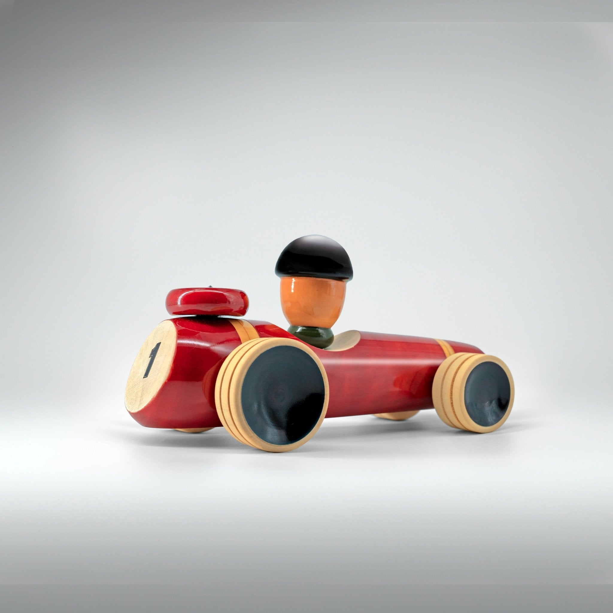 wooden car