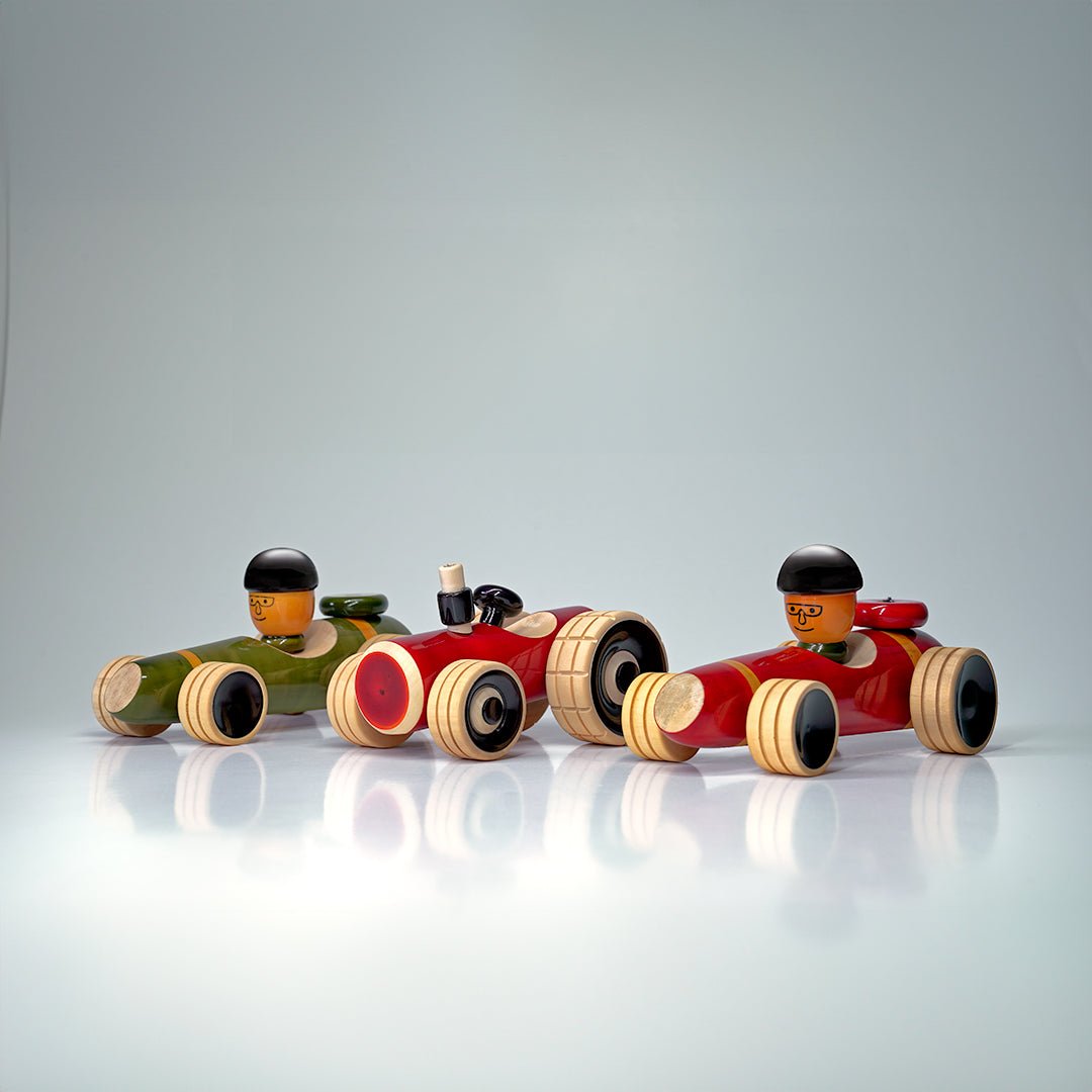 wooden car